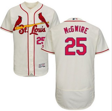 St.Louis Cardinals #25 Mark McGwire Cream 2016 Flexbase Collection Stitched Baseball Jersey DingZhi,We sell and wholesale St.Louis Cardinals #25 Mark McGwire Cream 2016 Flexbase Collection Stitched Baseball Jersey DingZhi on line form chian!